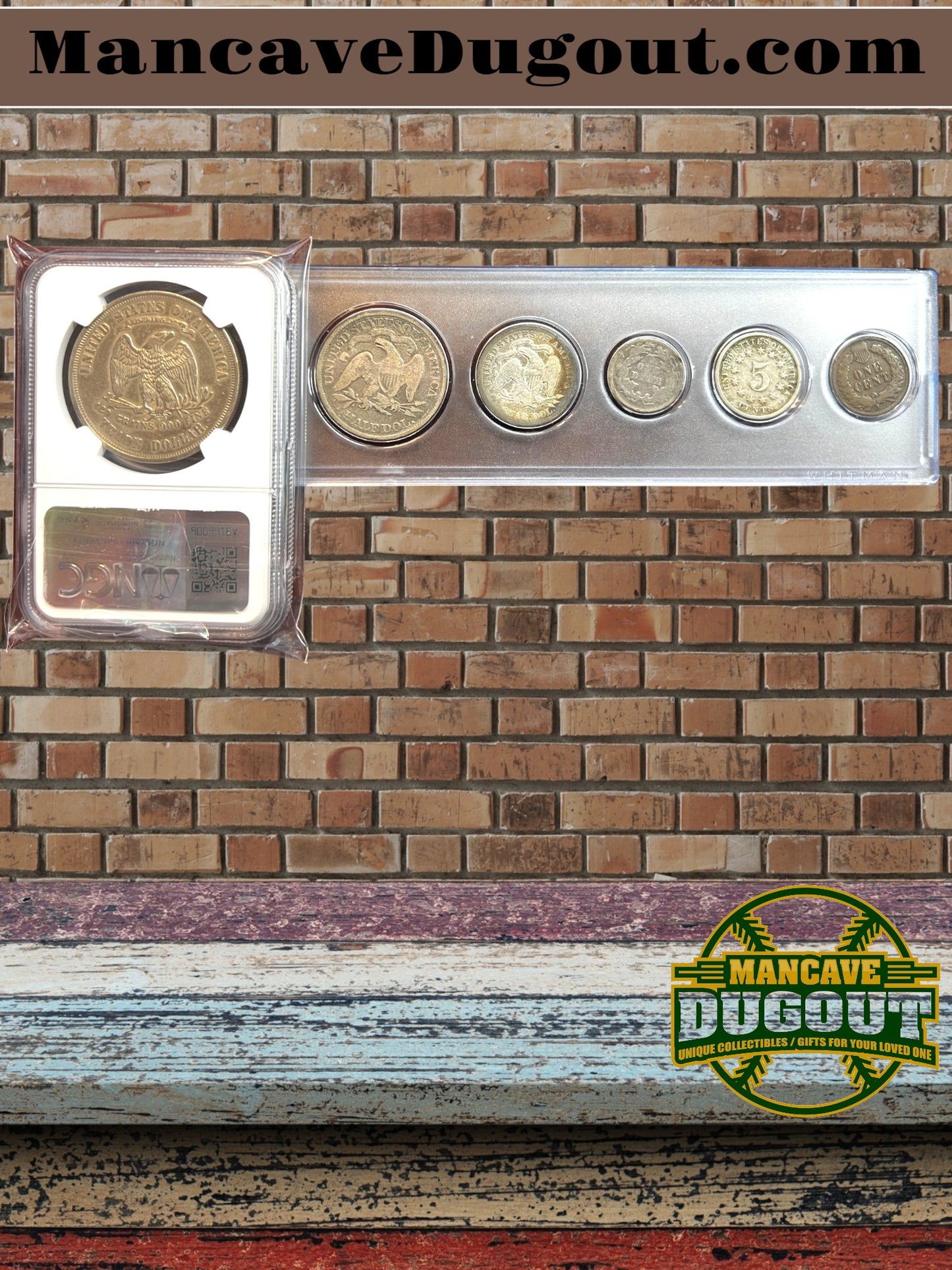 1876 Coin Set - D