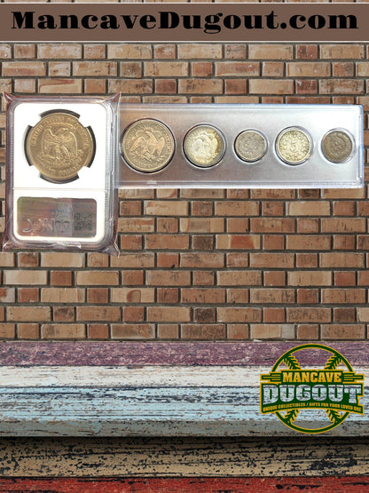 1876 Coin Set - D