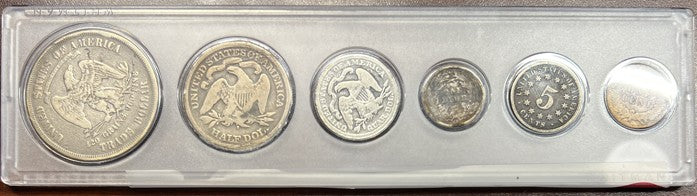 1876 Coin Set - C