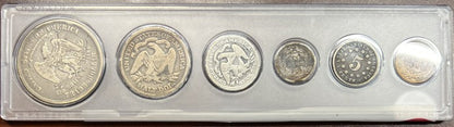 1876 Coin Set - C