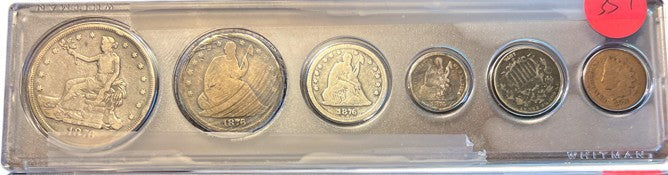 1876 Coin Set - C
