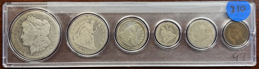 1891 Coin Set - B