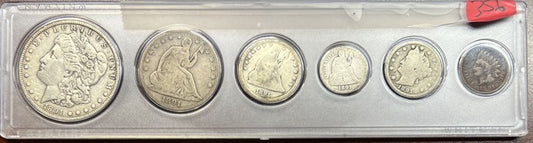 1891 Coin Set - C