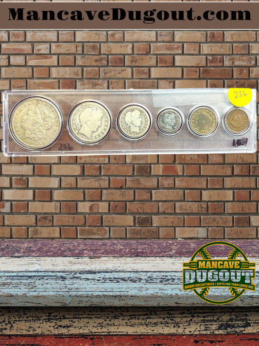 1901 Coin Set - C