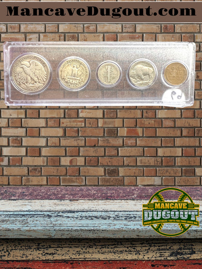 1936 Coin Set - A