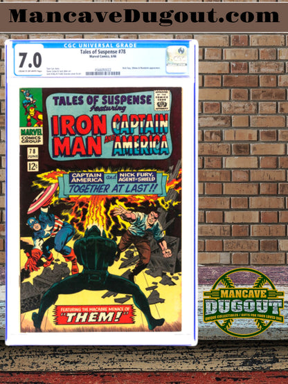 Tales of Suspense #78 (Marvel, 1966) — CGC 7.0 FN/VF (Cream to Off White Pages) - "Them"