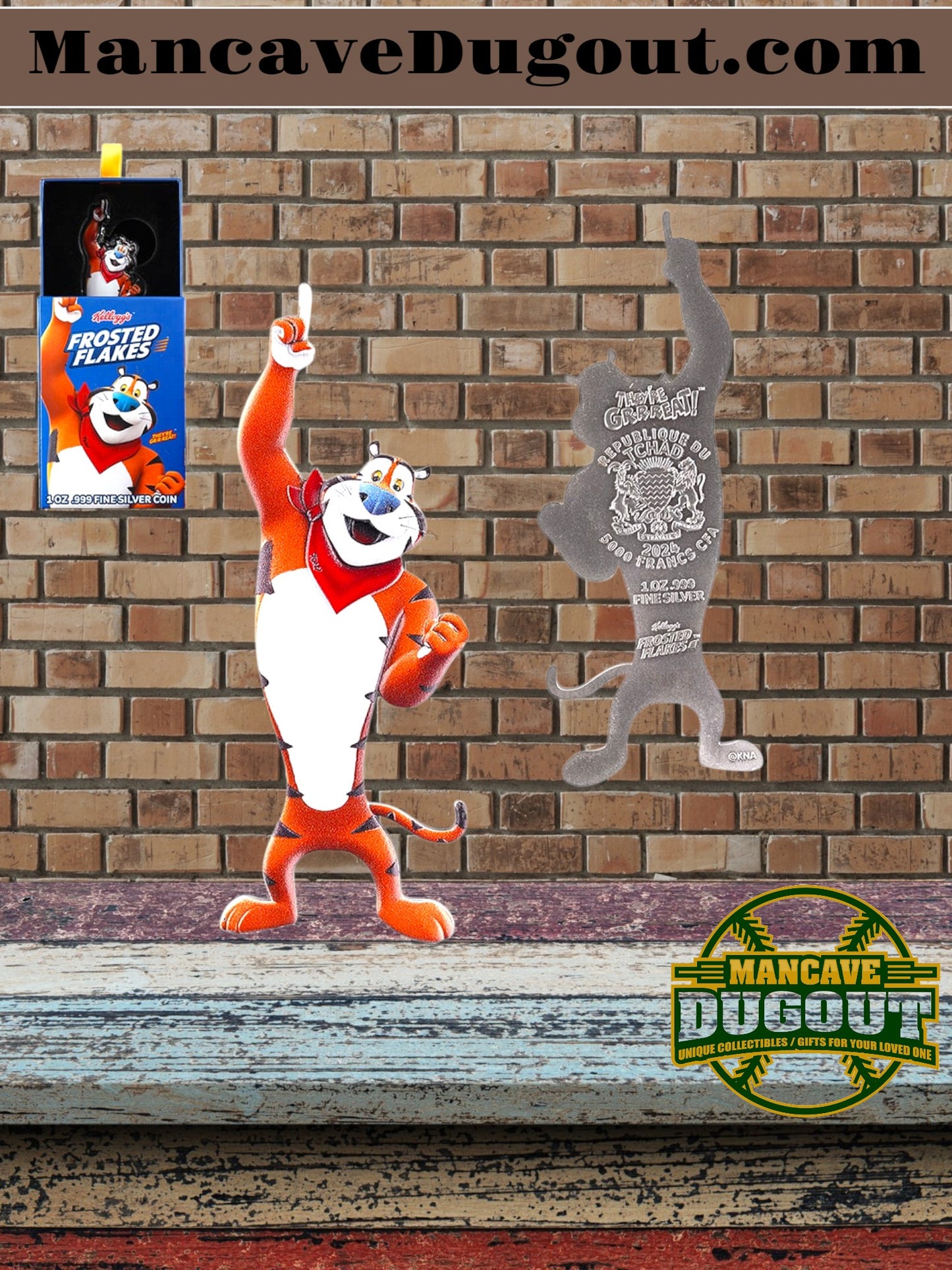 2024 Kellogg's Frosted Flakes™ - Chad 1 oz Silver Coin