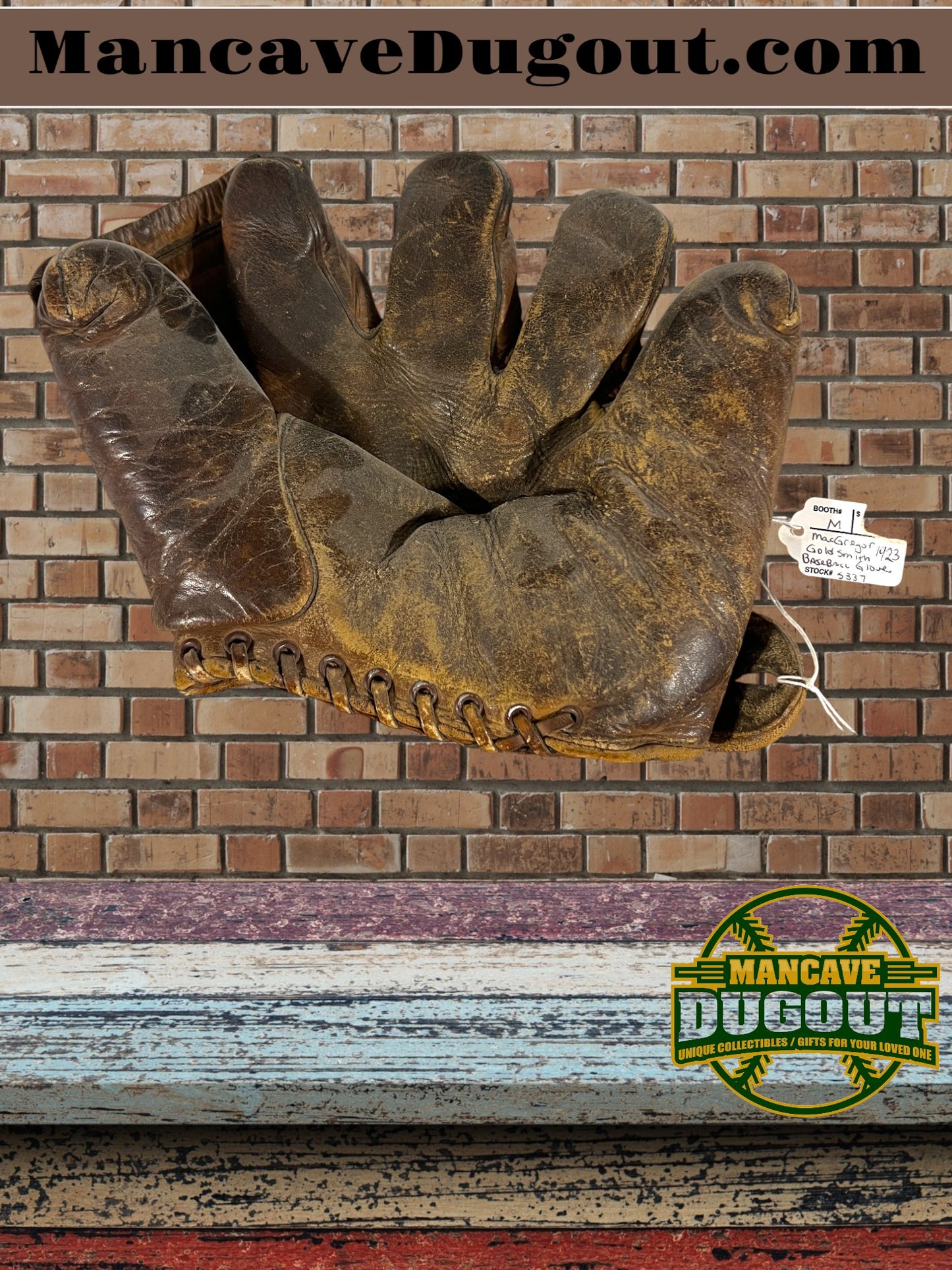 1923 - MacGregor Gold Smith Baseball Glove