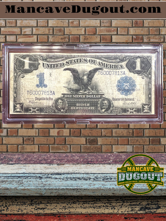 SERIES 1899 ONE DOLLAR SILVER CERTIFICATE LARGE NOTE-7813A