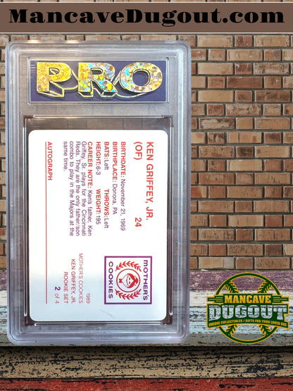 1989 Mother's Cookies KEN GRIFFEY JR. #2-Ball in Hand PRO10