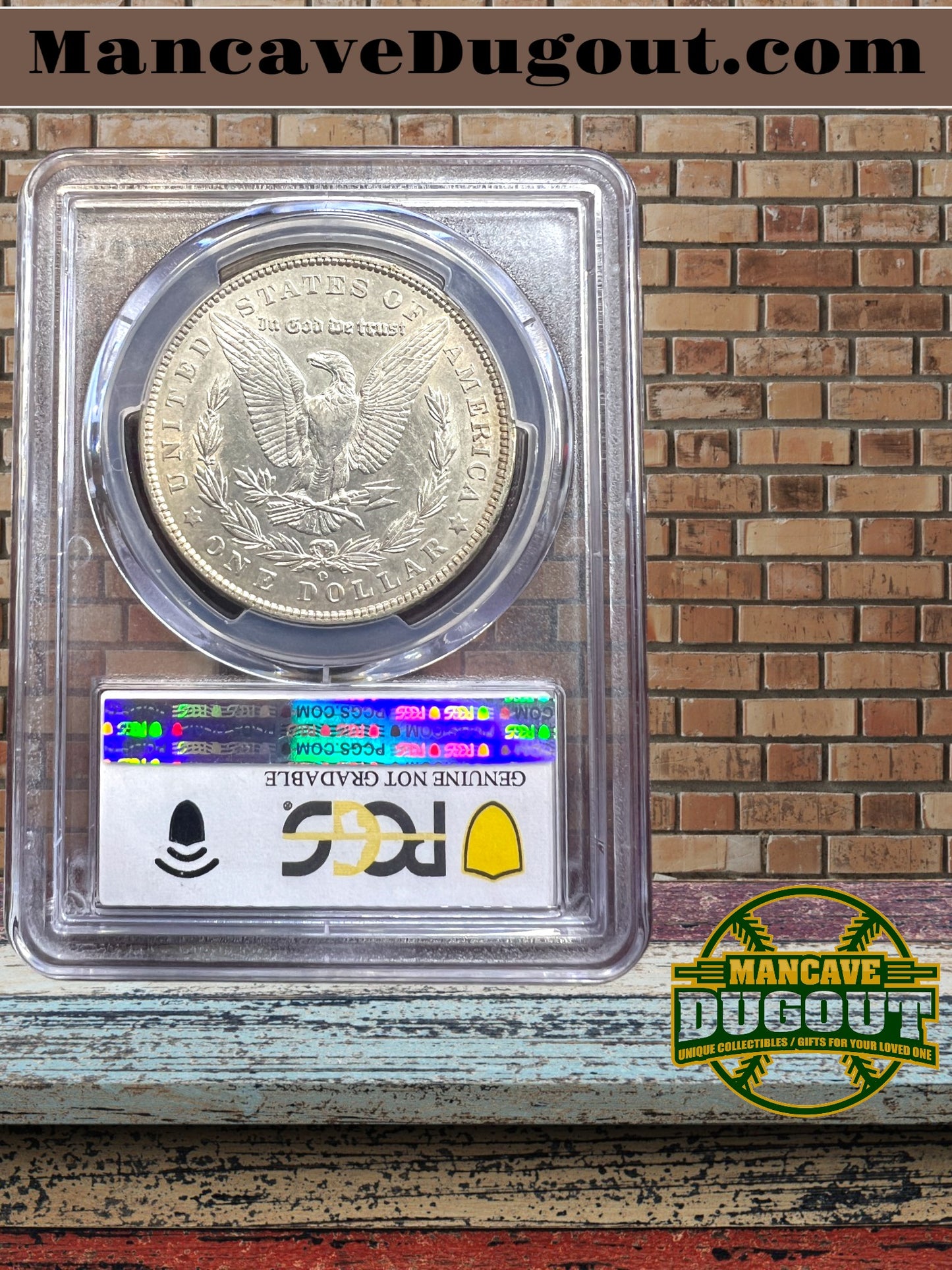 1903-O Morgan Silver Dollar – AU-Detail – PCGS Genuine – Cleaned (Key Date)