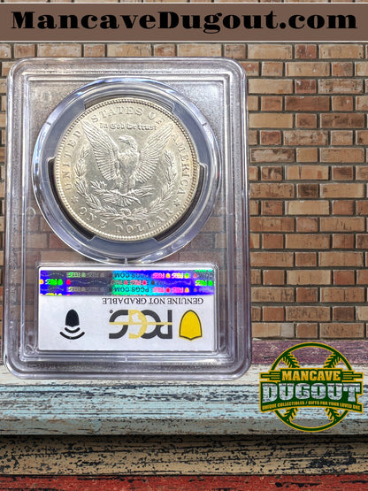 1903-O Morgan Silver Dollar – AU-Detail – PCGS Genuine – Cleaned (Key Date)
