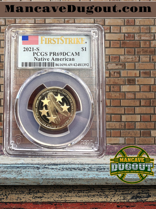 2021-S Sacagawea Dollar PCGS PR-69 DCAM