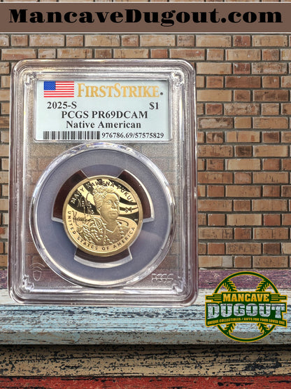 2025-S Sacagawea Dollar PCGS PR-69 DCAM