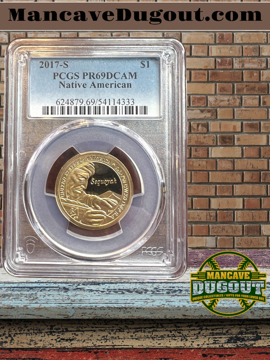 2017-S Sacagawea Dollar PCGS PR-69 DCAM