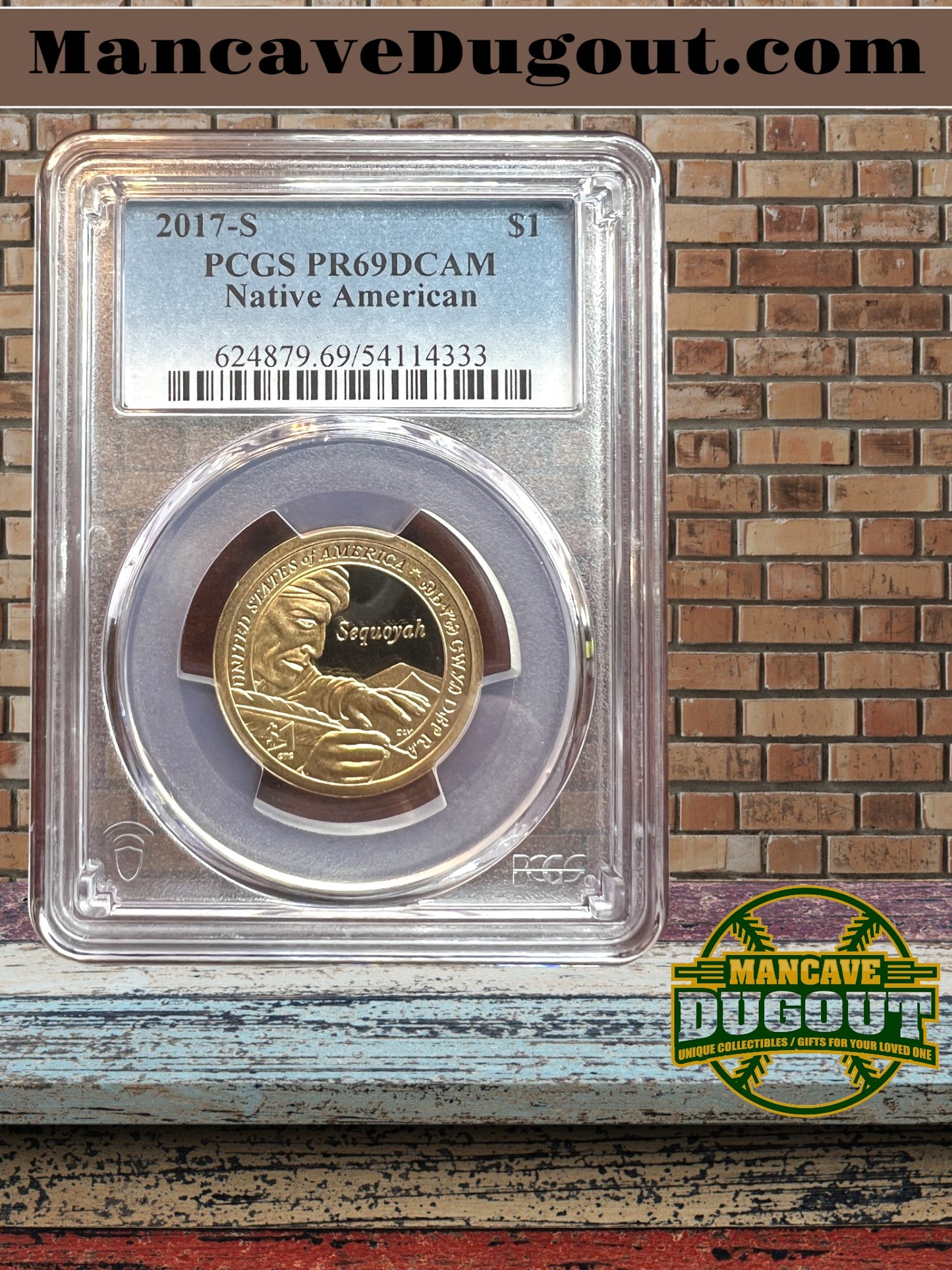 2017-S Sacagawea Dollar PCGS PR-69 DCAM