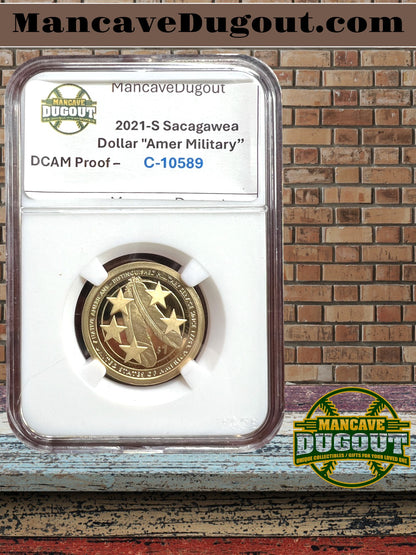 2021-S Sacagawea Dollar Proof DCAM-MC Holder