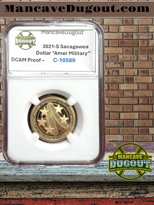 2021-S Sacagawea Dollar Proof DCAM-MC Holder