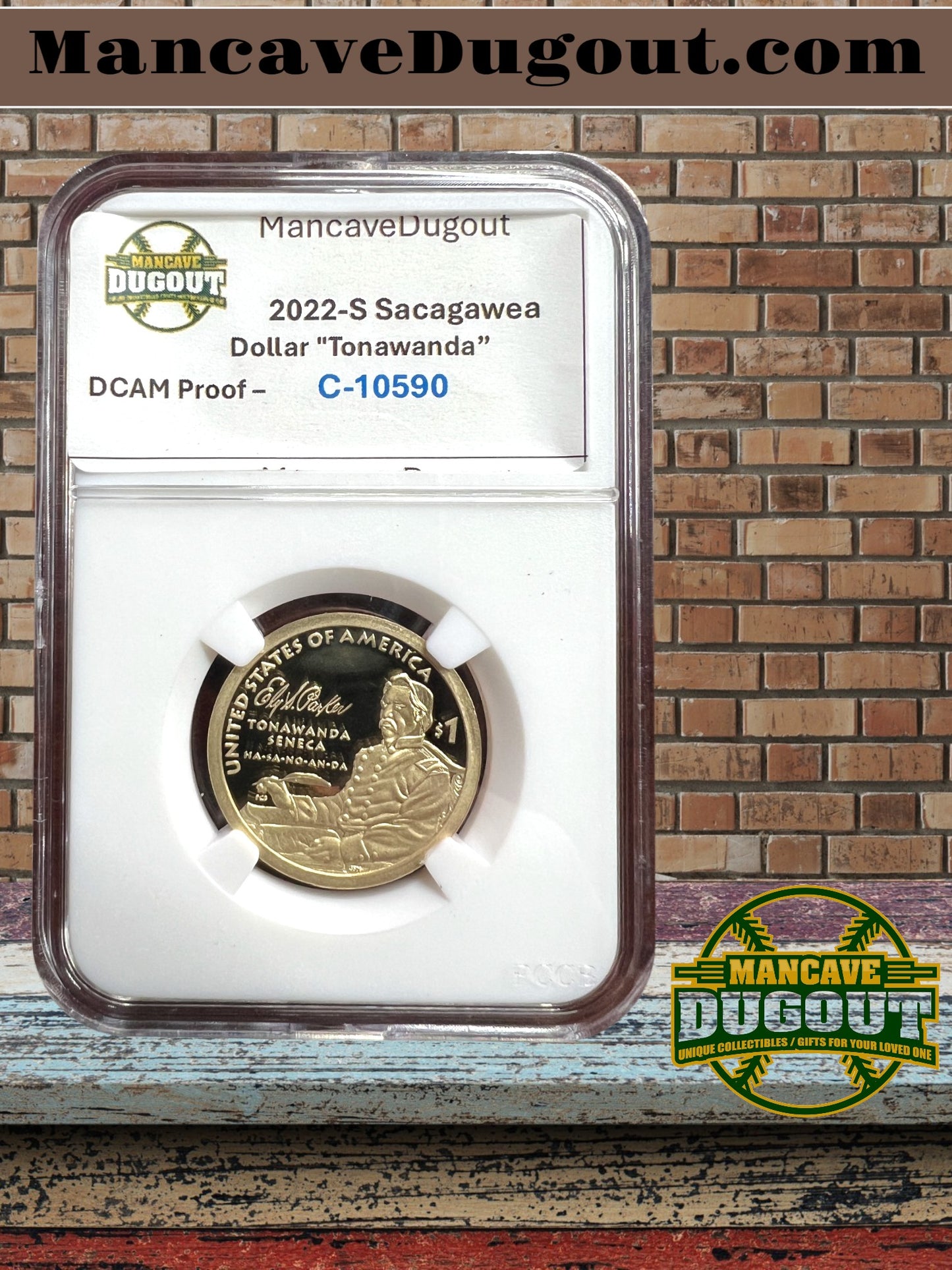 2022‑S Native American Dollar — Proof DCAM — San Francisco Mint