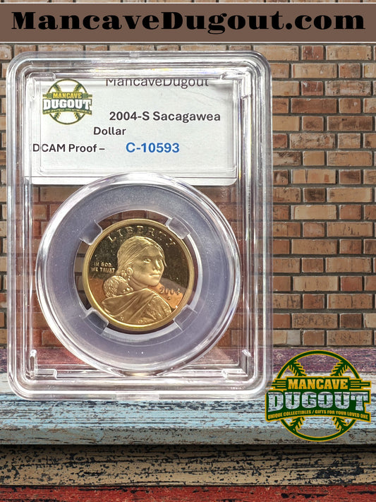 2004 S Sacagawea Dollar — Proof DCAM — San Francisco Mint