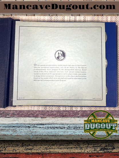 1976-Franklin Mint Special Commemorative Issues of First Addition Proofs