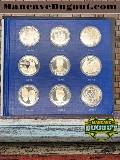 1976-Franklin Mint Special Commemorative Issues of First Addition Proofs