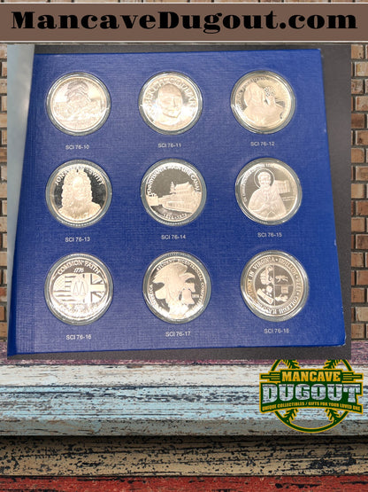 1976-Franklin Mint Special Commemorative Issues of First Addition Proofs