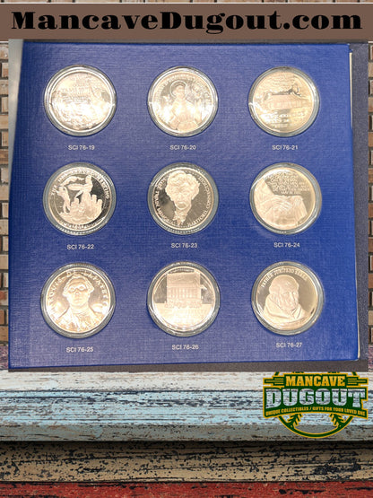 1976-Franklin Mint Special Commemorative Issues of First Addition Proofs