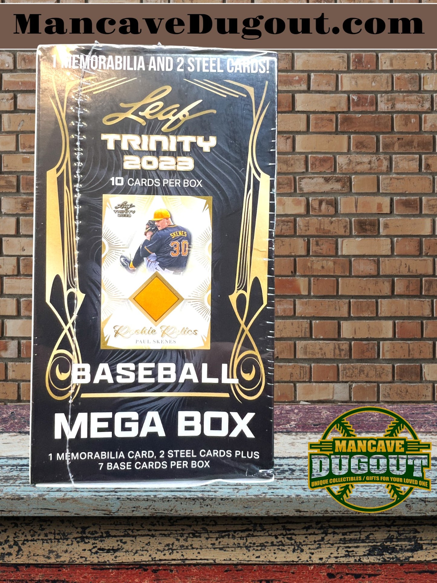 2023 Leaf Trinity Baseball Mega Box With (10) Cards