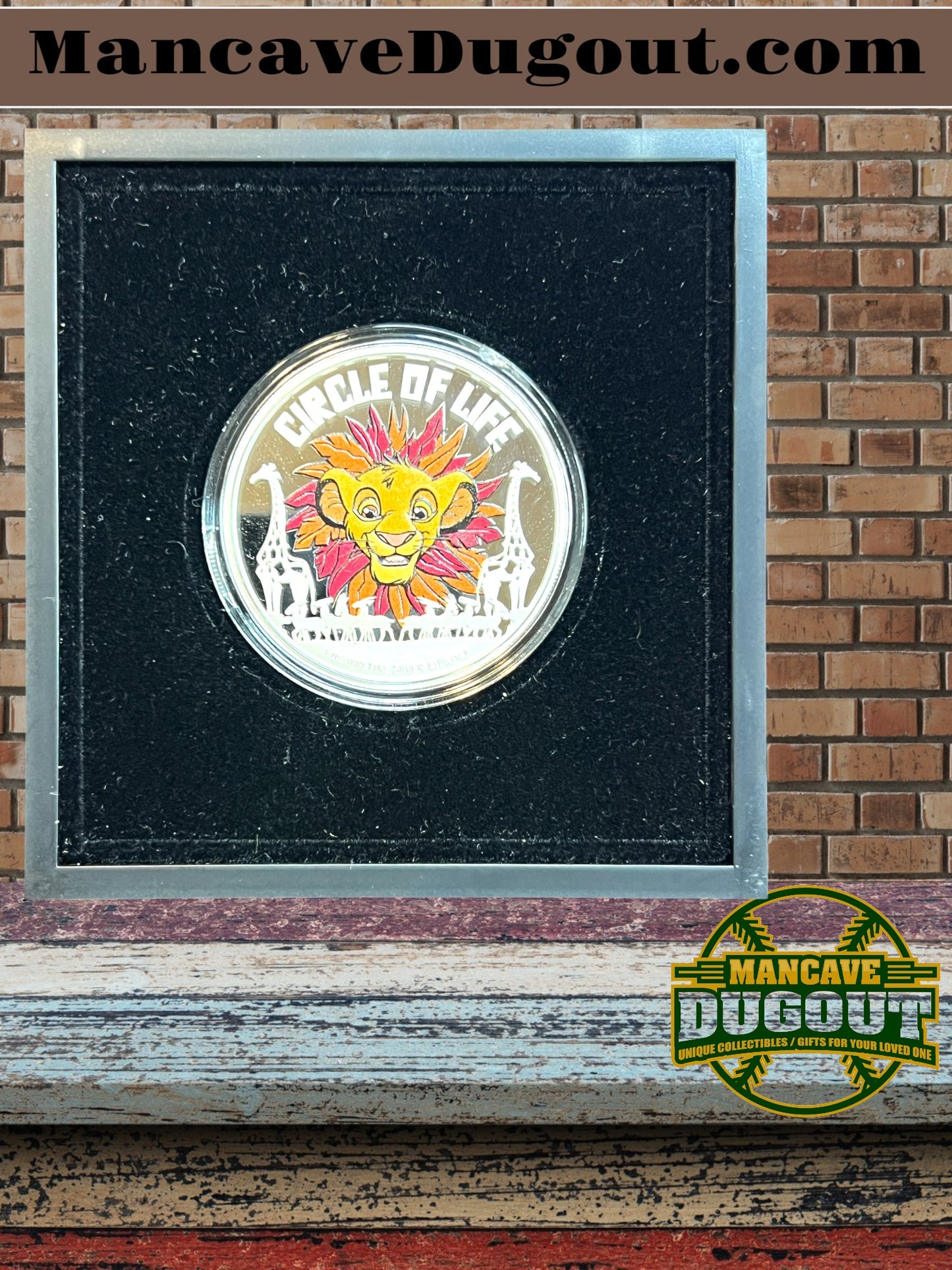2024 Disney-The Lion King-1 oz Silver Proof Coin-“Circle of Life” Mintage: 1,994 WW