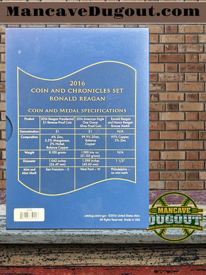 2016-Coins and Chronicles Set - Ronald Reagan