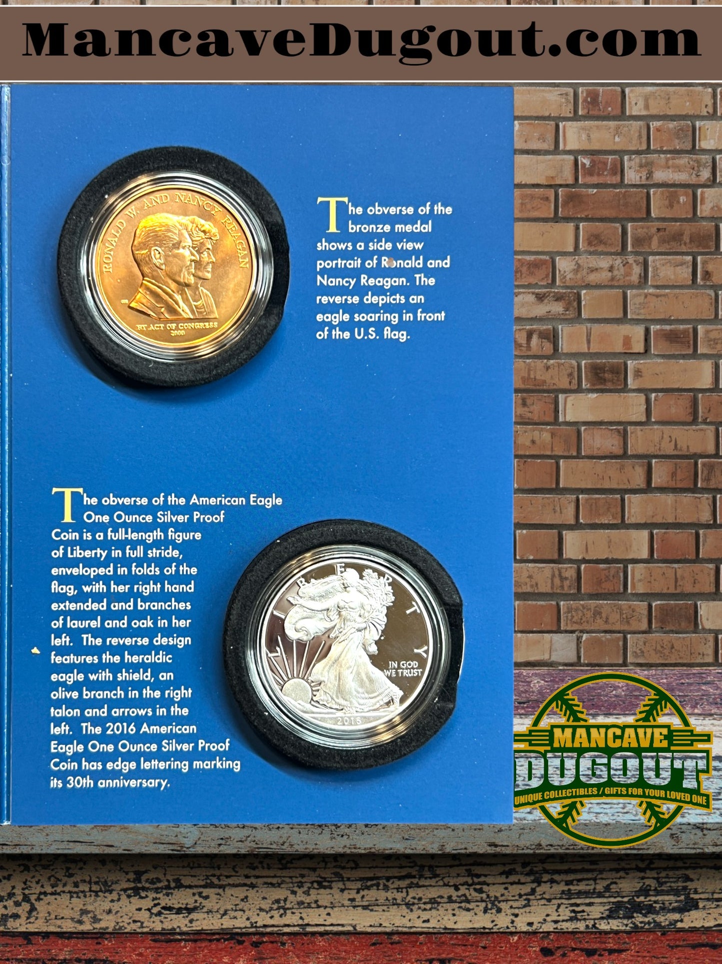 2016-Coins and Chronicles Set - Ronald Reagan