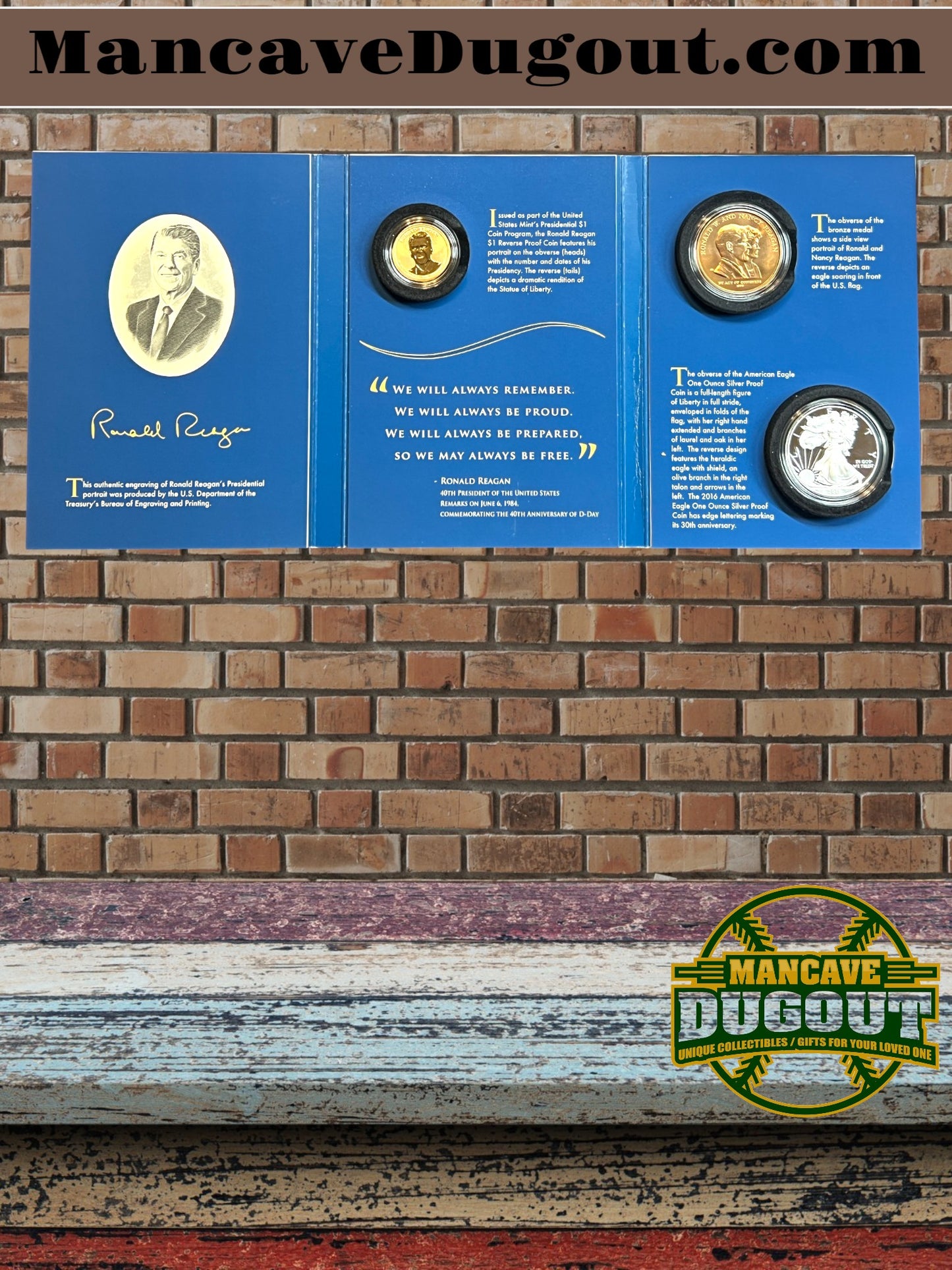 2016-Coins and Chronicles Set - Ronald Reagan