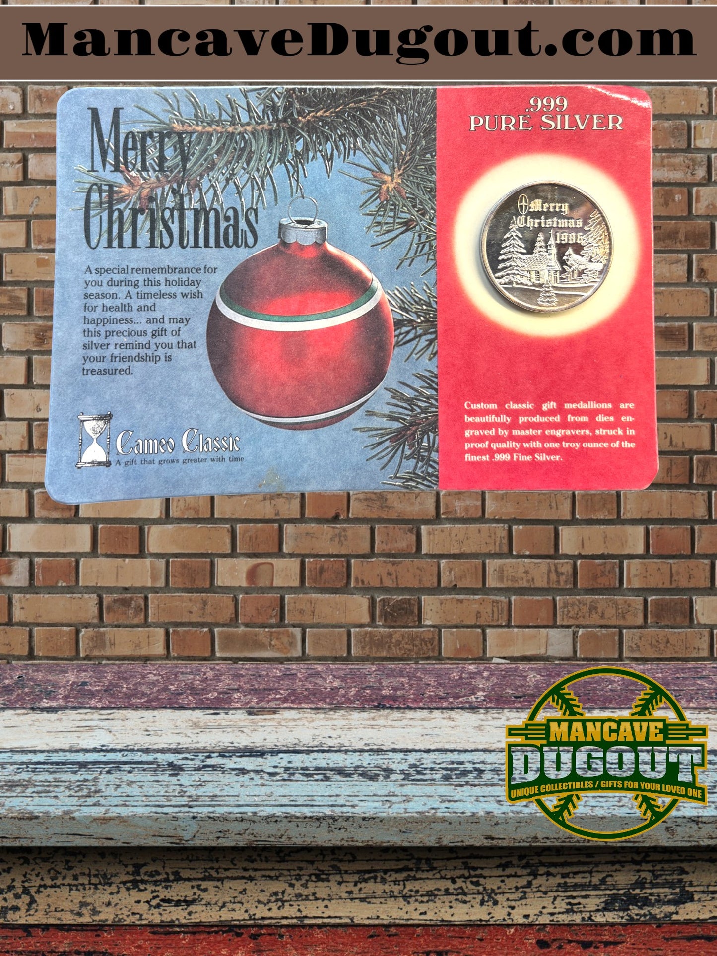 Christmas Silver Lot – 5.25 oz Total • Holiday Rounds, Bar & Card Holders