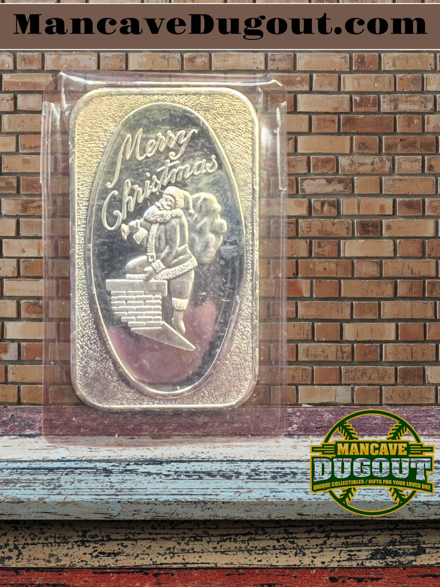 Christmas Silver Lot – 5.25 oz Total • Holiday Rounds, Bar & Card Holders