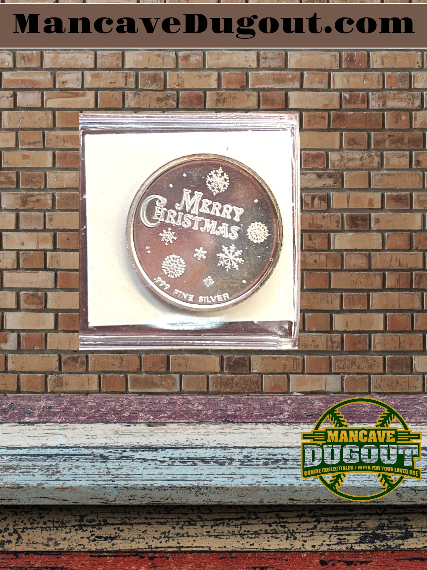 Christmas Silver Lot – 5.25 oz Total • Holiday Rounds, Bar & Card Holders