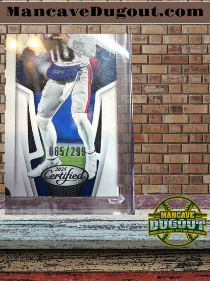 2025 Panini Certified – Piece of the Game Drake Maye-65/299