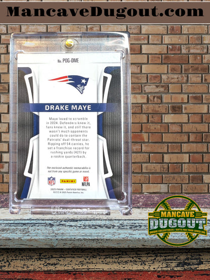 2025 Panini Certified – Piece of the Game Drake Maye-65/299