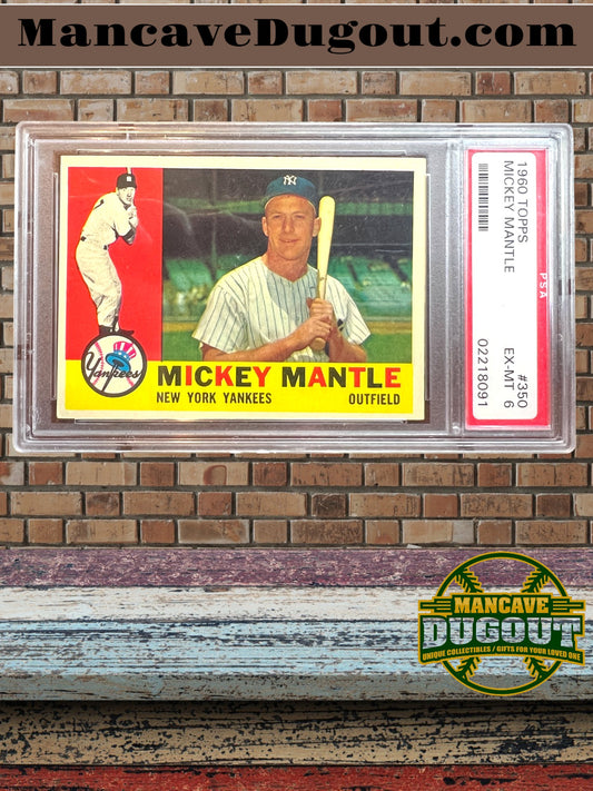 1960 Topps Mickey Mantle #350 - PSA 6