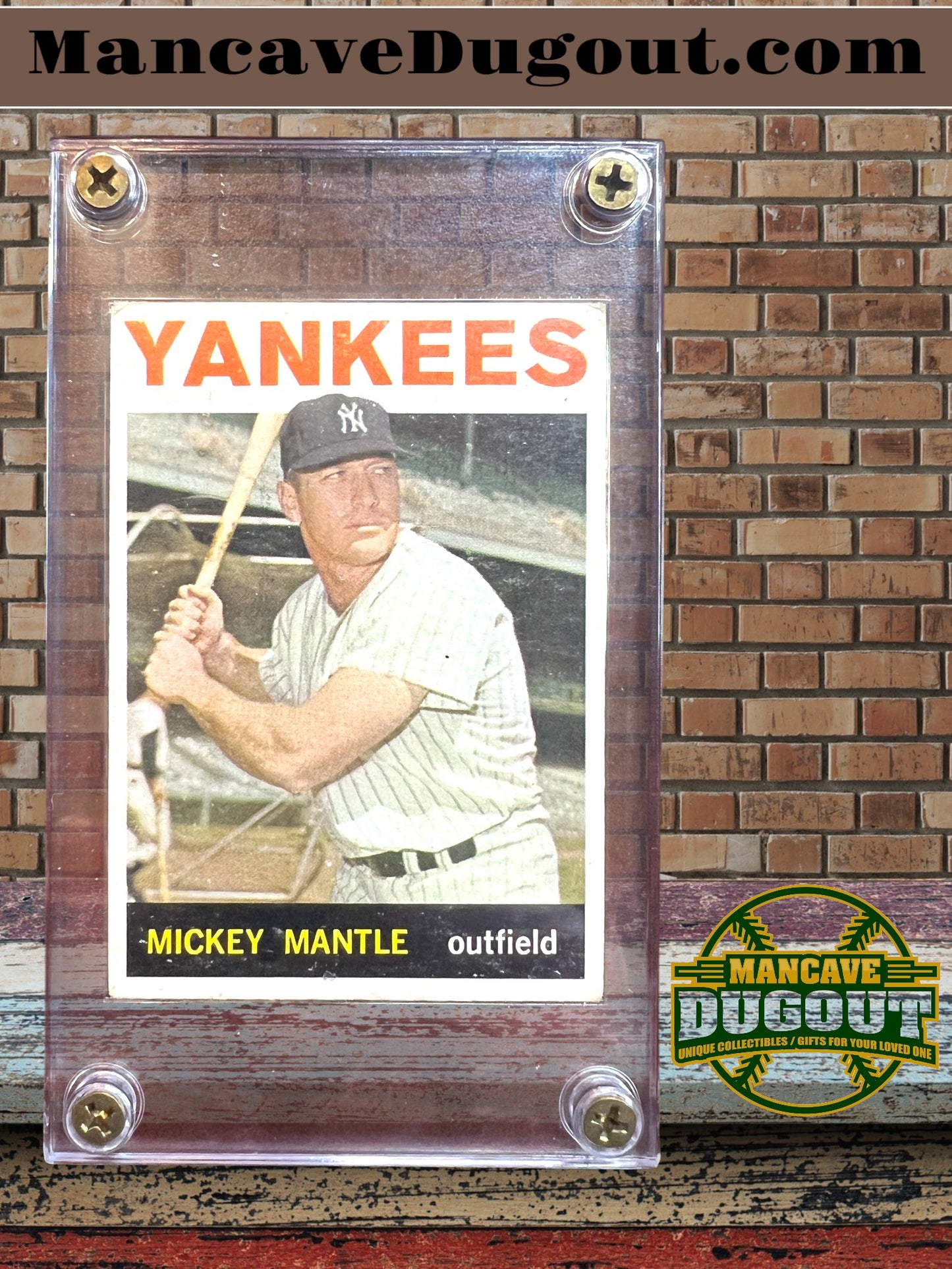 1964 Topps Mickey Mantle #50 — EX (Great Condition)
