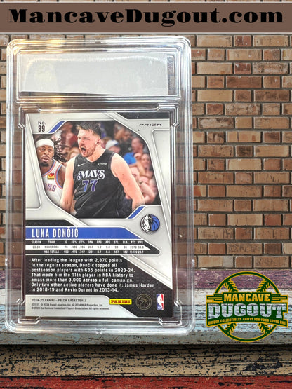Luka Dončić 2024 25 Panini Prizm – Red Ice Prizm #89