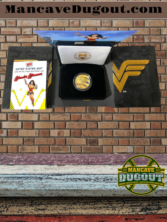 2025 - Comic Art 24-Karat Gold Proof Coin – Wonder Woman™