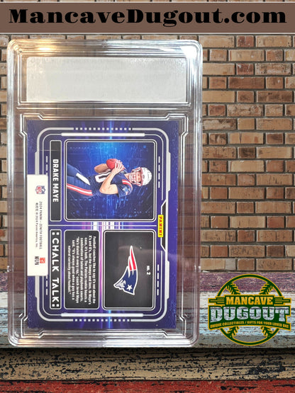 2024 Panini Zenith – ChalkTalk - Drake Maye #2 – Rookie Card (RC)