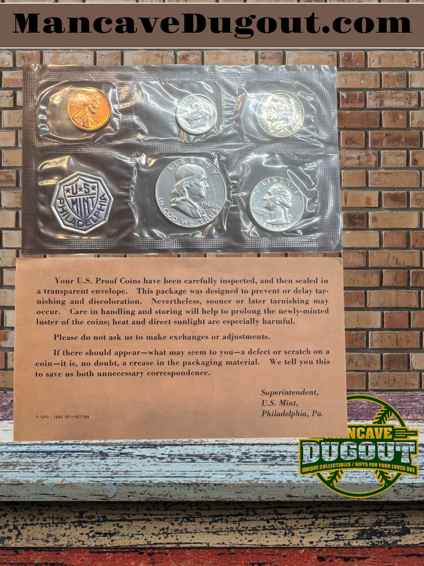 1962 Philadelphia Proof Set