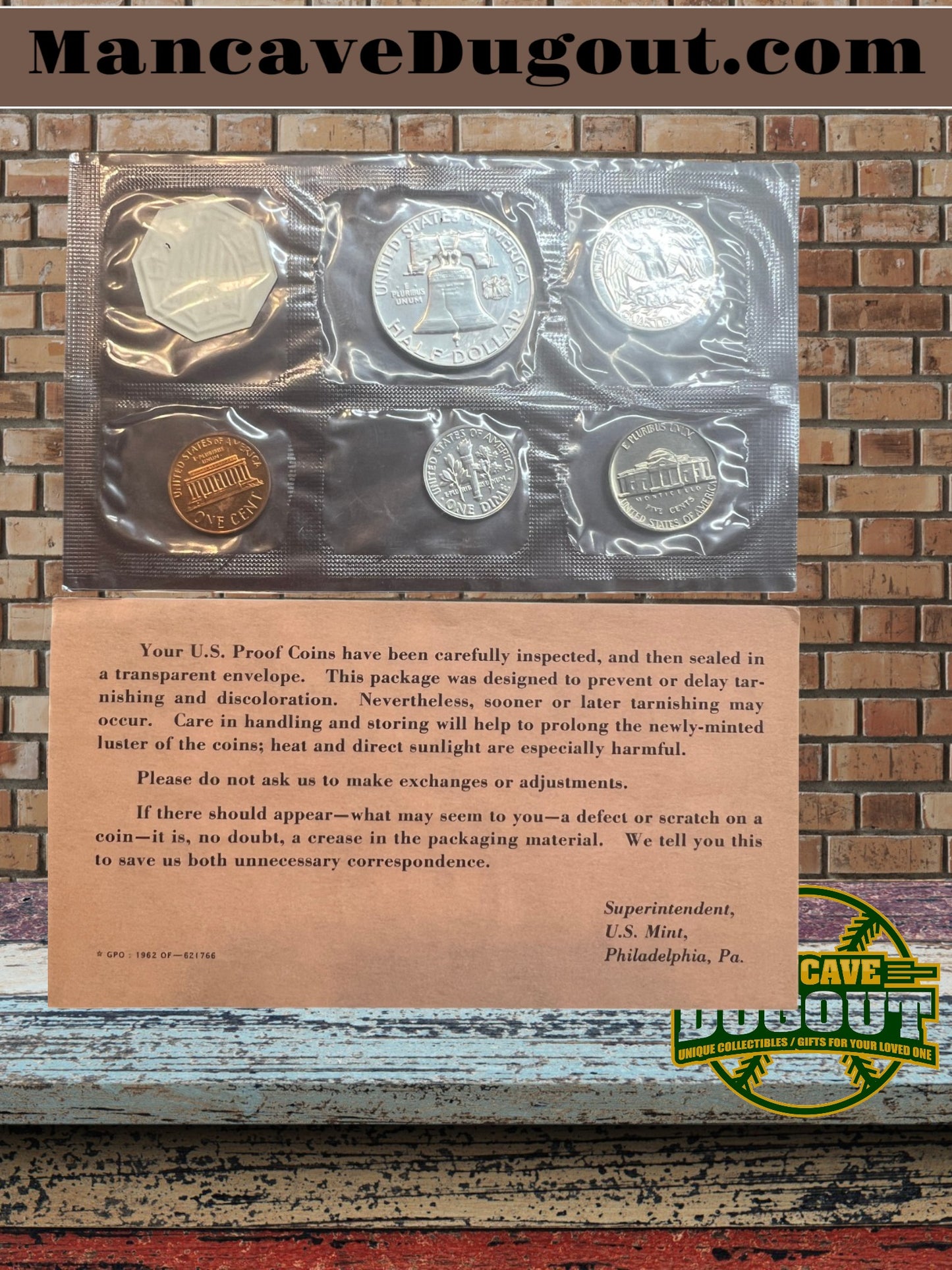 1962 Philadelphia Proof Set