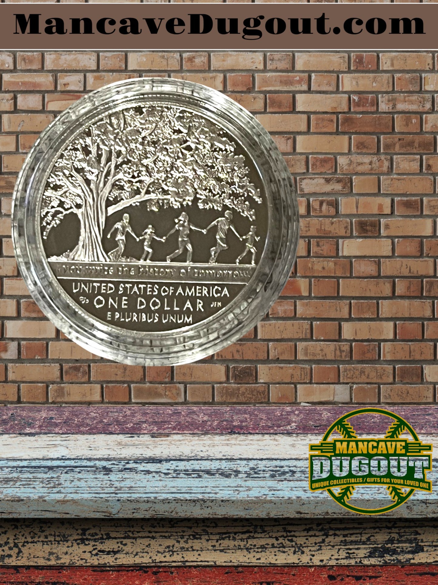 2017 Boys Town Centennial Commemorative P 90 Silver Dollar Proof