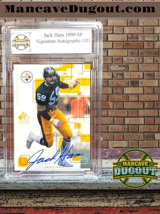Jack Ham 1999 SP Signature Autographs - Card #JH – On Card Autograph