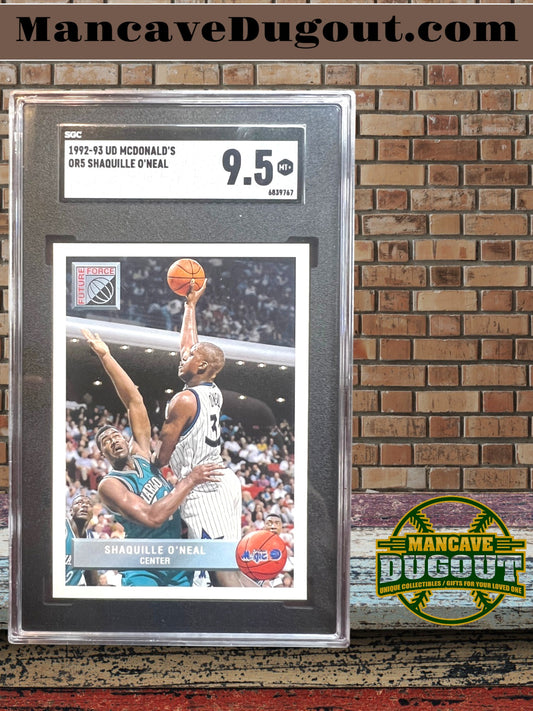 1992 Upper Deck McDonald’s Orlando #OR5 - Shaquille O’Neal Rookie Card – SGC 9.5 Gem Mint