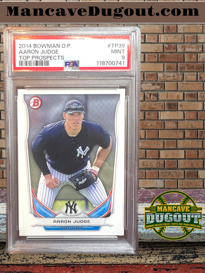 2014 Bowman Draft Picks – Top Prospects #TP39 - Aaron Judge – PSA 9 Mint (RC)