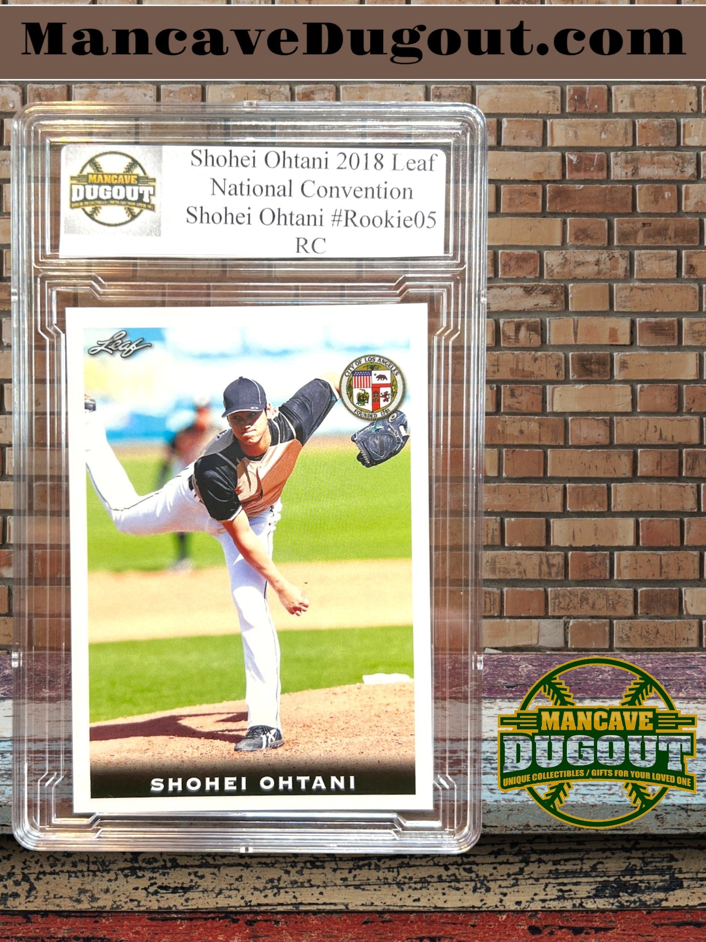 Shohei Ohtani – 2018 Leaf National Convention - #Rookie05 – Rookie Card (RC)